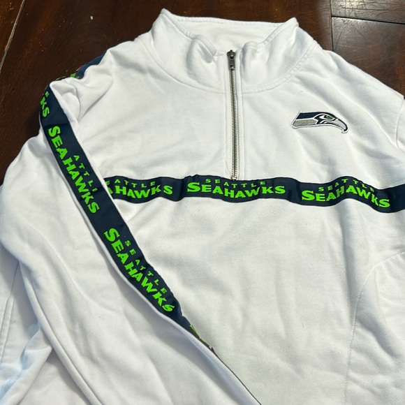 seattle seahawks half zip - Picture 1 of 6